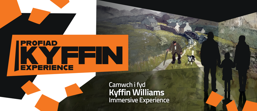 Llyfrgell Genedlaethol Cymru yn cyhoeddi profiad newydd sbon i goffáu rhodd Kyffin Williams i'r genedl