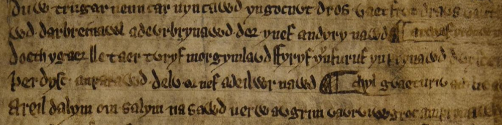 Cynyddodd yr arfer o gofnodi barddoniaeth Gymraeg mewn llawysgrifau yn ystod yr Oesoedd Canol.