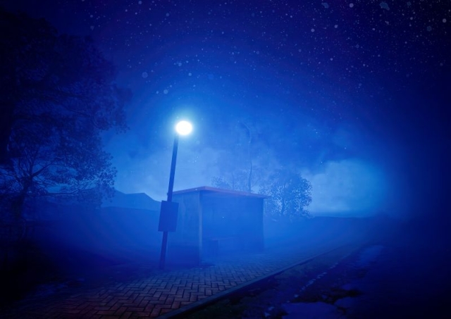 Golygfa o'r profiad realiti rhithwir h