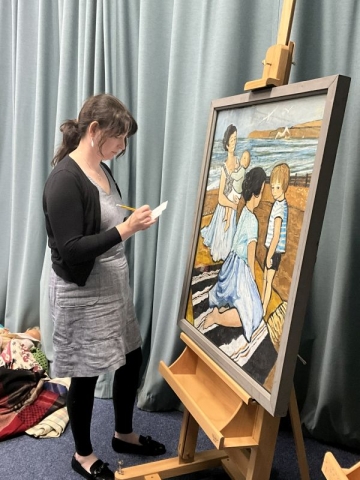 Ail-greu un ar y gwaith celf h