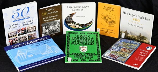 Esiamplau o ysgolion yn dathlu cerrig milltir cc
