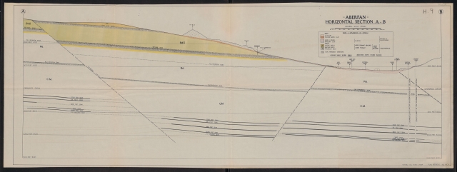 Adran Llorweddol Aberfan A-B cc-no
