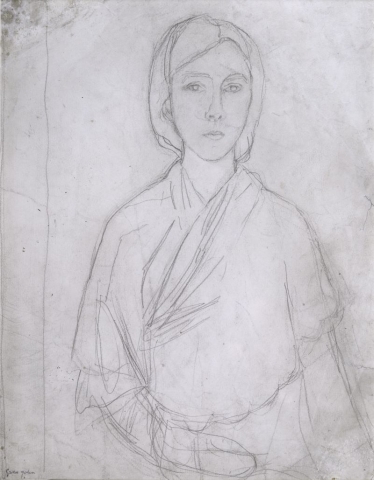 Gwen John, Self-portrait, 1900-03 h